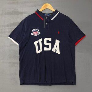 Polo Ralph Lauren 2012 Olympic United States RARE Stadium Collared Shirt XL